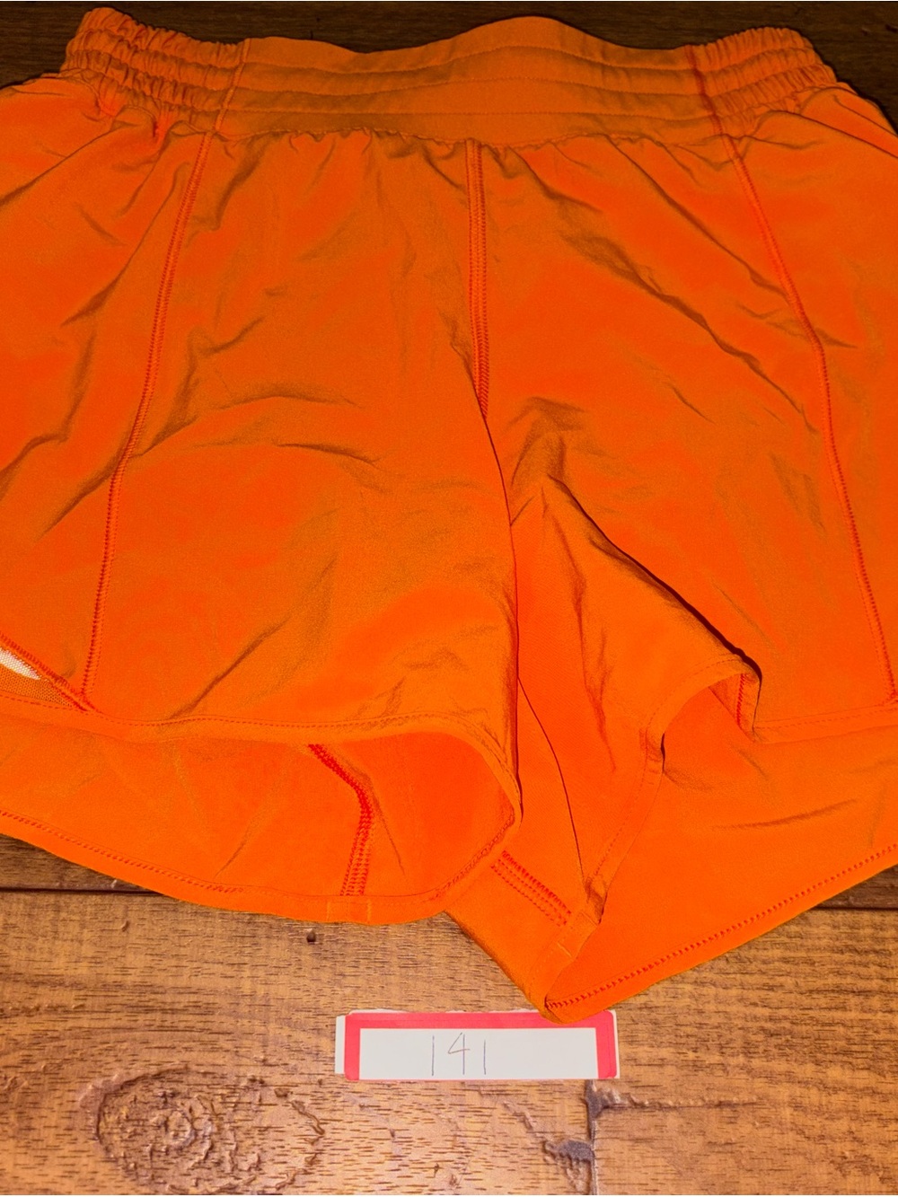 Lululemon Hotty Hot High-Rise Short 2.5" Bright Orange Size 4